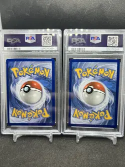 Pokemon XY Evolutions Cracked Ice Holo Mewtwo 51 & Pikachu 35 PSA 8 Sequential - Image 4