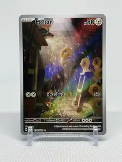 Meltan 179/162 Temporal Forces Illustration Rare Pokemon TCG NM - Image 1