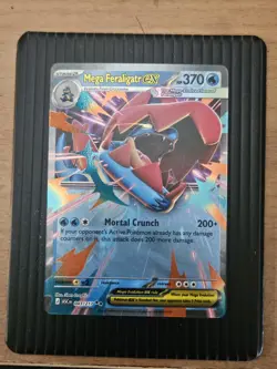 Mega Feraligatr Ex 043/217 Pokemon Mega Ascended Heroes English Near Mint - Image 1