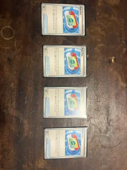 4x Poke Pad 198/217 Ascended Heroes Pokemon Trainer Play Set Of 4 - Image 1