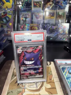 Pokemon TCG Gengar EX Temporal Forces Ultra Rare #193. Psa 10 - Image 1