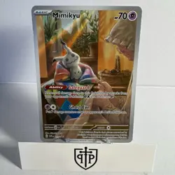 Pokemon TCG - Mimikyu 075 SV Promo - Black Star Promo Holo - NM - Image 1
