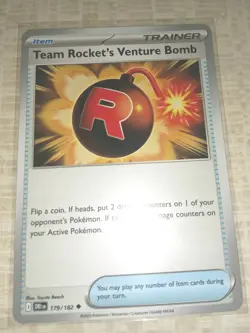 Pokemon 15/82 1st Edition Here Comes Team Rocket!, 179/182 TR VB, 172/182 TR BB - Image 4