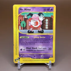 Pokemon TCG Mr. Mime 95b/147 Aquapolis E Reader MP - Image 1