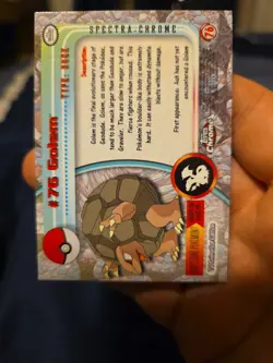 Topps Chrome Pokemon 2000 Spectra Chrome Lot - Wigglytuff and Golem - Near Mint - Image 3