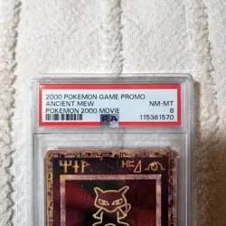 2000 Pokemon Ancient Mew Holo Movie Promo PSA 8 NM-MT - Image 2