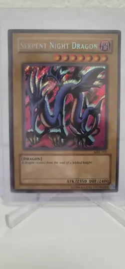 Yu-Gi-Oh Serpent Night Dragon MRL-103 Unlimited Secret Rare - Image 1