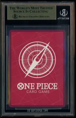 2025 One Piece Promo Dodgers Attendance Giveaway Monkey D. Luffy BGS 10 PRISTINE - Image 3