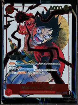 One Piece English ST01-012 Monkey D Luffy 3rd Anniversary Winner Sealed - Image 1