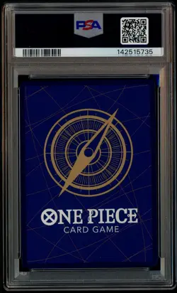 2025 One Piece OP12 English 3rd Anniversary Silver #093 Marshall D. Teach PSA 10 - Image 3
