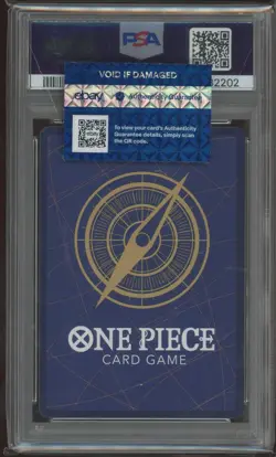 2025 One Piece EB02 En Manga Alternate Art #061 Monkey D. Luffy PSA 10 GEM MINT - Image 3