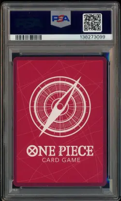 2025 One Piece EB02 Anime 25th Collection #010 Monkey D. Luffy Alt Art PSA 10 - Image 3