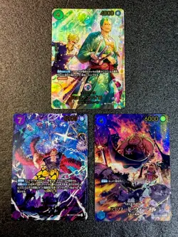 3 Set SP Zoro PRB02-006 SP EGGHEAD CRISIS EB04 ONE PIECE Card Japanese 2026 - Image 1