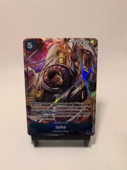 Issho - (Alternate Art) R The Azure Sea's Seven EB04-022 NM ONE PIECE - Image 1