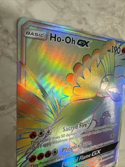 JUMBO Ho-Oh GX SM80 SM Black Star Card Pokemon Promos (JUMBO/Oversized Size) - Image 5