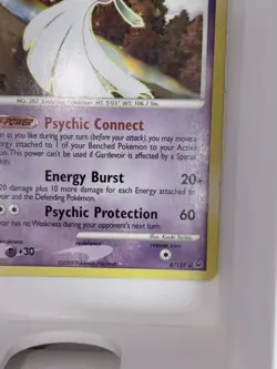 Pokemon Gardevoir Stage 2 Rare Deck Exclusives 008/127 120 HP Energy Burst Card - Image 5