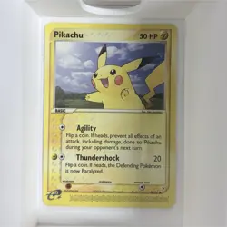 Pokemon Pikachu Team Magma vs Team Aqua 2004 43/95 50 HP Common Regular Card - Image 1