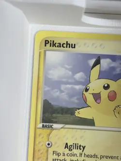 Pokemon Pikachu Team Magma vs Team Aqua 2004 43/95 50 HP Common Regular Card - Image 3