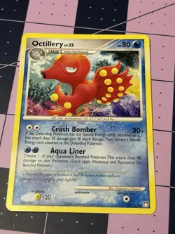 Pokemon TCG Octillery 57/123 Regular 2007 Mysterious Treasures Card - Image 1