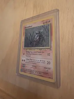 Pokemon Houndour Neo Discovery Holo Rare 50 HP Card 5/75 Unlimited 2001 - Image 2