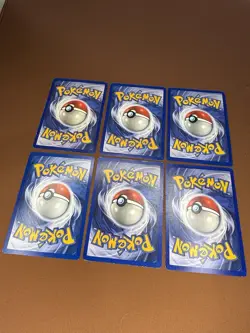 Pokemon Vintage Lot 6 Cards Kakuna Beedrill Weedle Koga's Weedle Trainer Jungle - Image 2