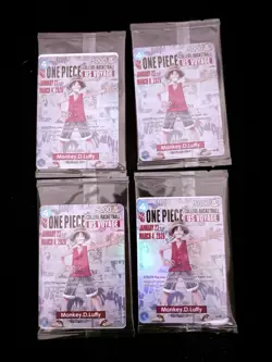UNOPENED Monkey.D.Luffy (055) College Basketball One Piece Promo Card - Image 3