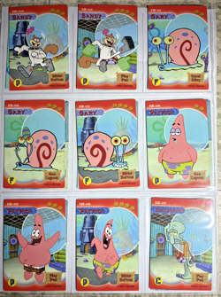 SpongeBob Trading Card Game Deep Sea Duel 2003 Starter Deck 1st Edition 27 Cards - Image 2