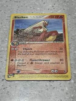 Blaziken Ruby and Sapphire 15/109 MP-HP Pokemon Card - Image 5