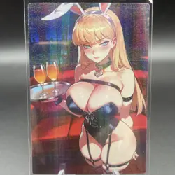 Super Girl Kara Zor-El Anime Waifu Card Doujin ACG Goddess Holo - Image 1