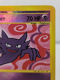 Haunter 80/165 Reverse Holo Expedition 2002 Pokemon Card WotC e-Reader MP/HP - Image 3