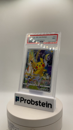 2017 Pokemon Japanese SM Promo Pokemon Card Festa #061 Pikachu PSA 9 - Image 2