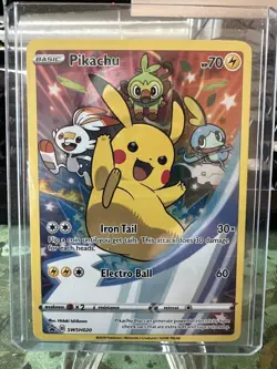 Pikachu SWSH020 SWSH: Sword & Shield Promo Cards Holo - Image 1