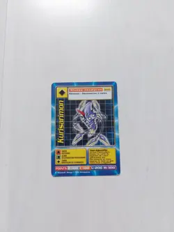 Kurisarimon Carte Digimon Francais Bandai 2000 Bo-125 Serie 3 French Card - Image 1