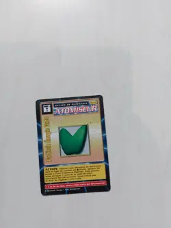 Particule energie Verte Carte Digimon Francais MP-113 Mega Pack French Card - Image 1