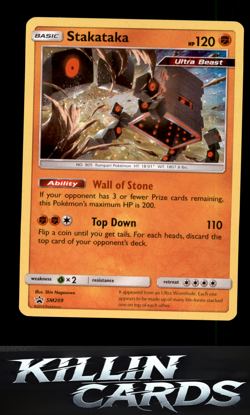Stakataka - SM209 SM209 Pokemon Promo SM Promos Card NM - Image 1