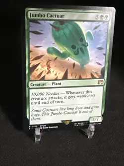 Jumbo Cactuar Magic: The Gathering Card Final Fantasy Creature, Regular - Image 3