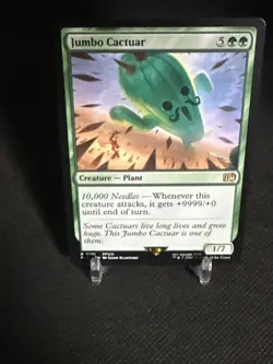 Jumbo Cactuar Magic: The Gathering Card Final Fantasy Creature, Regular - Image 4