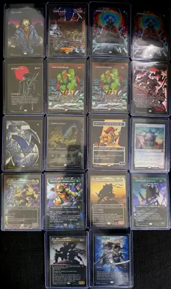 Magic the Gathering Teenage Mutant Ninja Turtles Lot of 18 Cards - Image 1