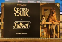 MTG Secret Lair Drop Fallout NONFOIL Greet the Dog - Image 1