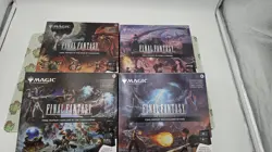 Magic the Gathering Final Fantasy Scene Box Bundle Set of 4 - Image 1