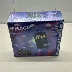Magic The Gathering MTG Doctor WHO ENGLISH Collector Booster Box Factory Sealed 195166228846 - Image 1