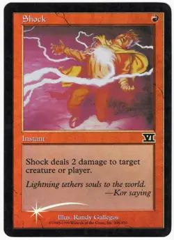 Shock 1999 Arena Promos FOIL Red Promo Instant MTG SP - NM AZ1 - Image 1