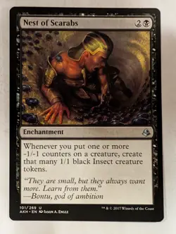 Nest of Scarabs - Amonkhet - Magic the Gathering MTG Nice! - Image 1