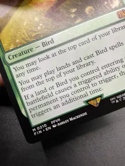 Traveling Chocobo Final Fantasy Regular MTG 0210 - Image 5