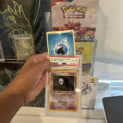 2001 Neo Discovery Unkown Holo PSA 8 NM 14/75 Rare Low Pop Vintage Pokemon TCG - Image 1