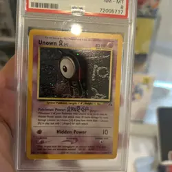2001 Neo Discovery Unkown Holo PSA 8 NM 14/75 Rare Low Pop Vintage Pokemon TCG - Image 3