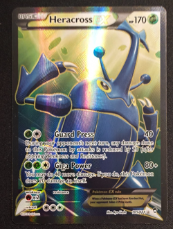 Heracross EX 105/111 Pokemon XY Furious Fists MP - Image 1
