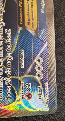 Heracross EX 105/111 Pokemon XY Furious Fists MP - Image 3
