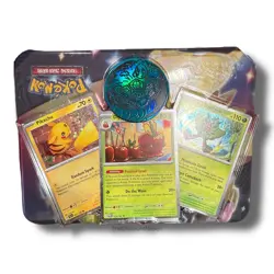 (x3) Pokemon 2024 Collector's Chest Surging Sparks Lunch Box Tin EMPTY/No Packs - Image 4