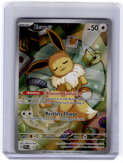Eevee 173 Black Star Promo Pokemon Scarlet and Violet Holo - Image 1
